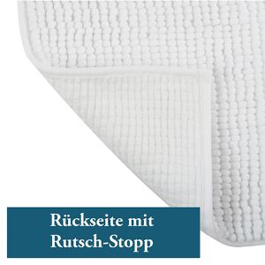 Produktbild für Badematte MSV Badteppich Chenille, 50 x 80 cm