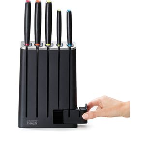 Produktbild für Messerset JosephJoseph Elevate, mit Messerblock und Schärfer