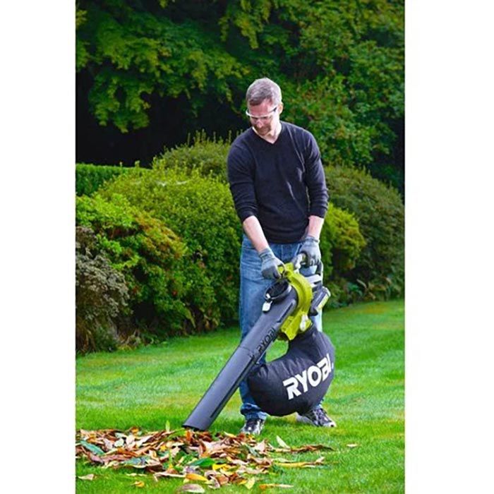 Ryobi LaubbläserLaubsauger RBV36B, Akku, 36V, mit 45 Liter Fangsack