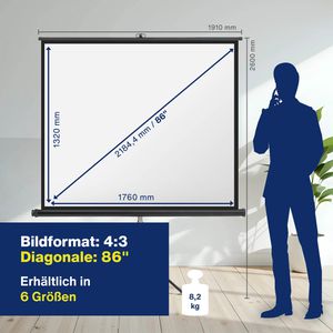 Produktbild für Beamer-Leinwand Magnetoplan 202501938