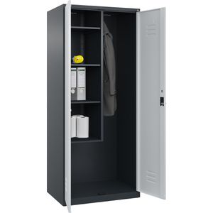 Produktbild für Mehrzweckschrank CP-Möbel Classic Plus, abschließbar, grau