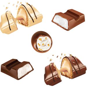Produktbild für Minischokolade Kinder Happy Moments Mini Mix