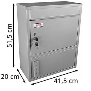 Produktbild für Paketbriefkasten SafePost 92152 ScanPro 921 Tiamat