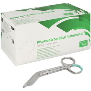 Verbandschere Teqler T710154 silber, 14cm, 20 Stück