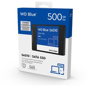 Produktbild für Festplatte WesternDigital WD Blue WDS500G3B0A