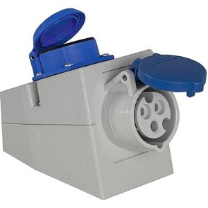 Produktbild für CEE-Steckdose as-Schwabe 61449, mit Schutzkontakt, 3-polig