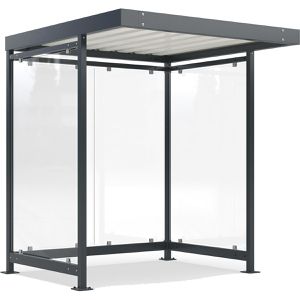 Personenunterstand WSM Köln K2 a/a BS, anthrazit, aus Metall