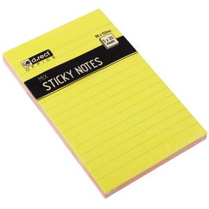 Produktbild für Haftnotizen D.RECT 110520, neon