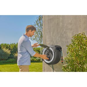 Produktbild für Schlauchbox Gardena PowerRoll XL solo, 18647-55, Akku