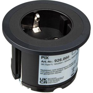 Produktbild für Einbausteckdose Bachmann 926.000 Pix, mit 0,2 m Kabel