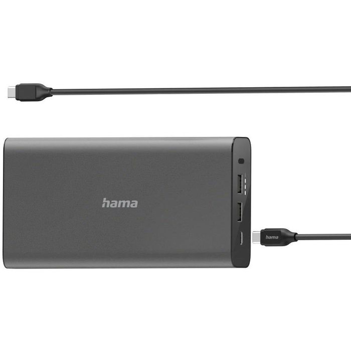 Hama Powerbank Power-Pack, 26800mAh, externer Akku, 2x USB A + 1x USB C  Ausgang – Böttcher AG