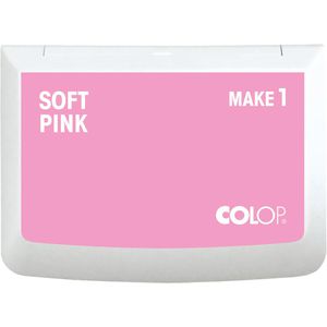 Produktbild für Stempelkissen Colop Make 1, für Büro und Kreativprojekte, pink