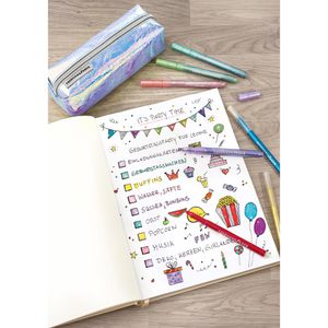 Produktbild für Filzstifte Eberhard-Faber Glitter Pastel, 551009