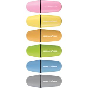 Textmarker Eberhard-Faber Mini, 6 Stück