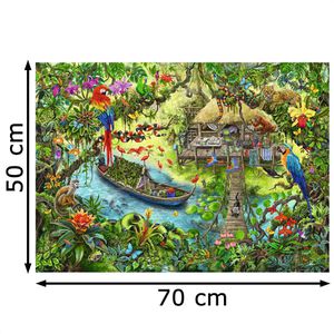 Produktbild für Puzzle Ravensburger 12924, Die Dschungelexpedition