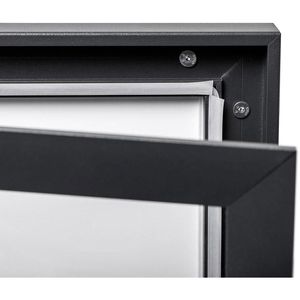 Produktbild für Schaukasten Showdown-Displays anthrazit, außen