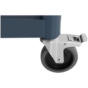 Produktbild für Servierwagen Royal-Catering grau, aus Aluminium / Kunststoff