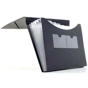 Produktbild für Fächermappe Foldersys 70004-30, A4, schwarz