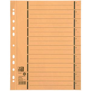 Trennblätter Oxford 400004666, mit Perforation, A4