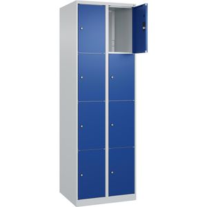 Schließfachschrank CP-Möbel Classic Plus, blau