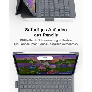 Produktbild für Tablet-Hülle Inateck BK2007, grau