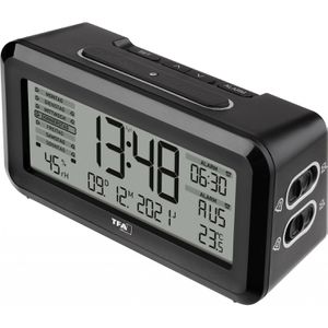 Produktbild für Wecker TFA 60.2562.01 Boxx2 schwarz, digital