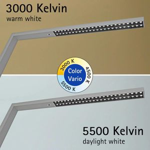 Produktbild für Stehlampe Maul Maulsirius, LED, schwarz, 196 cm