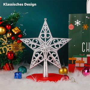 Produktbild für Christbaumspitze TK-Gruppe 98405, glänzend, silber