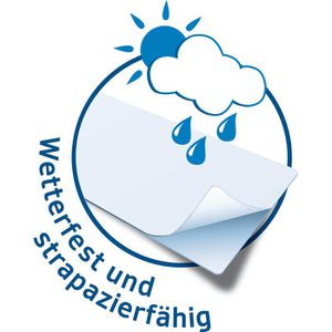 Produktbild für Folienetiketten Herma 4586, transparent matt