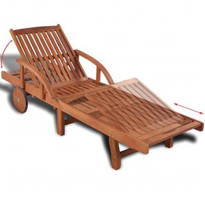 Produktbild für Sonnenliege vidaXL 42592, aus Holz