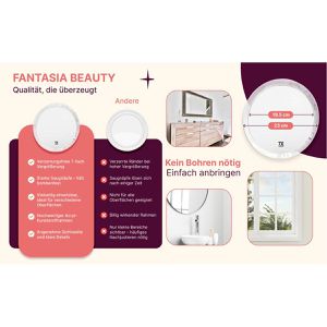 Produktbild für Kosmetikspiegel Fantasia 1356, transparent