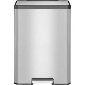 Produktbild für Mülleimer EKO EcoCasa II, VB 913840, matt silber