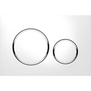 Produktbild für Betätigungsplatte Geberit Sigma20, aus Kunststoff, für WC