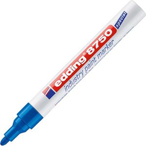 Industriemarker Edding 8750, blau
