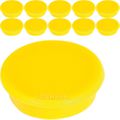 Magnete Franken HM38 04, rund, gelb Ø 38 mm, 10 Stück