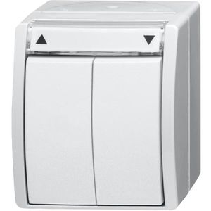 Jalousieschalter Busch-Jaeger Ocean 2601/4 W-54, alpinweiß