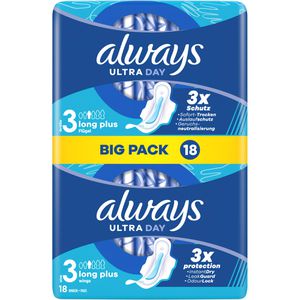 Damenbinden always Ultra Day Long Plus, Größe 3