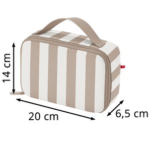 Produktbild für Kühltasche Reisenthel Thermocase summerstripes coffee, 1,5 L