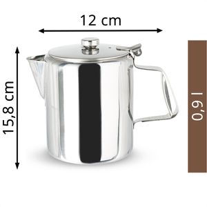 Produktbild für Tee-Kanne Hendi 453308, Edelstahl