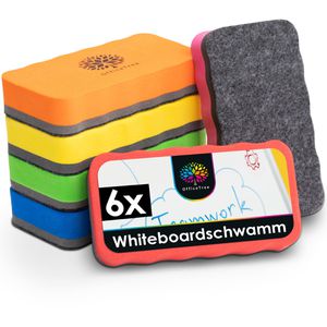 Tafelwischer OfficeTree magnetisch, 6 Stück