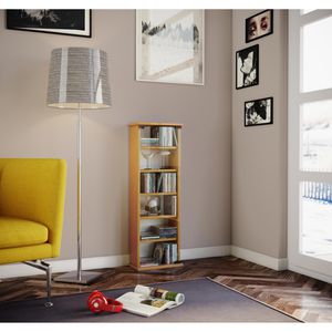 Produktbild für CD-Regal VCM Vetro, 25203, buche
