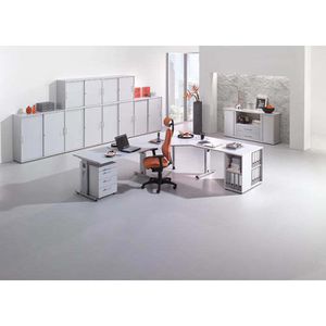 Produktbild für Aktenschrank Hammerbacher O-Serie, aus Holz