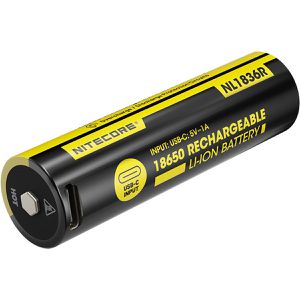 Produktbild für Akku Nitecore NL1836R, 3,6 V, 3600 mAh