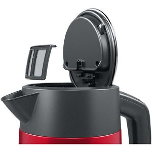 Produktbild für Wasserkocher Bosch DesignLine TWK4P434, rot