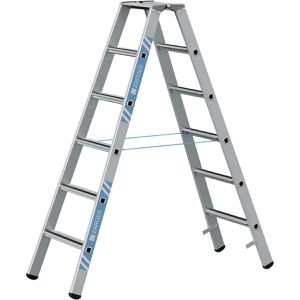 Stehleiter Zarges Saferstep B, 41306, beidseitig begehbar