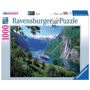 Ravensburger Puzzle 15804 Norwegischer Fjord, 1000 Teile, ab 14 Jahre