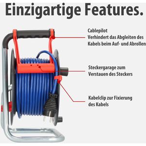 Produktbild für Kabeltrommel Brennenstuhl Garant Bremaxx, 25m