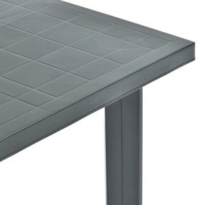 Produktbild für Gartentisch vidaXL 48803, Kunststoff