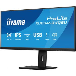 Produktbild für Monitor Iiyama ProLite XUB3493WQSU-B6, 34 Zoll