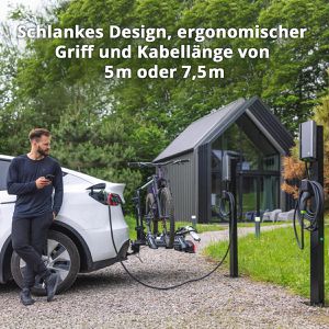 Produktbild für Wallbox Green-Cell EVGC021 HabuDen, grau